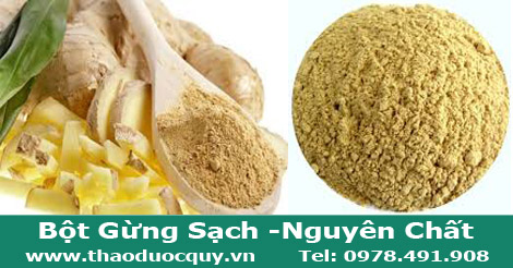 Bột gừng Bột gừng